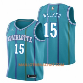 Maillot NBA Charlotte Hornet Kemba Walker 15 Jordan Classic Edition Swingman - Homme